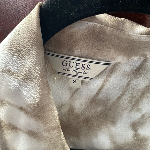 Sheer Guess Button Down - Picture 2 of 2